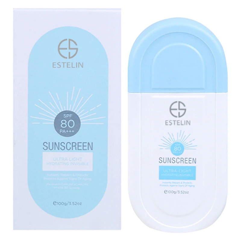 کرم ضد آفتاب بی‌رنگ استلین، 80 SPF، مدل ultra